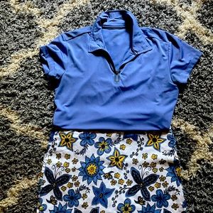 A skort and top.. very cute and like new.. gently worn.. make me an offer